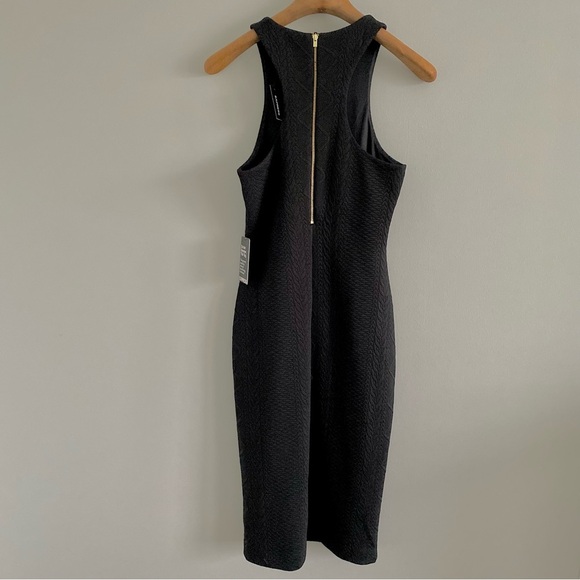 Express Black Racerback Midi Dress Size 2 NWT - Picture 3 of 9